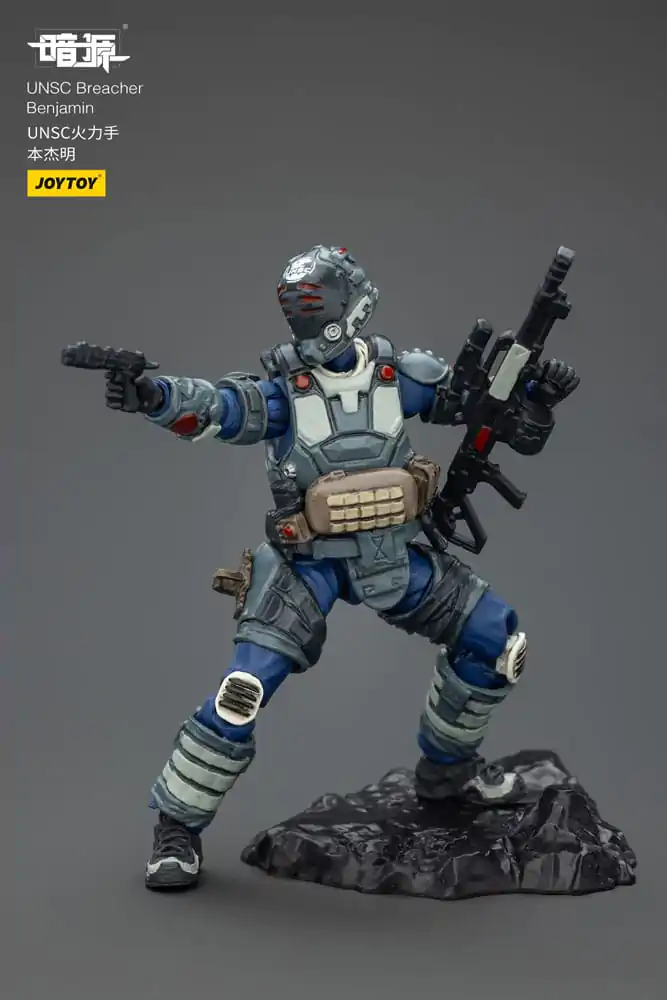 UNSC Dark Source Action Figure Breacher Benjamin 7 cm fotografija proizvoda