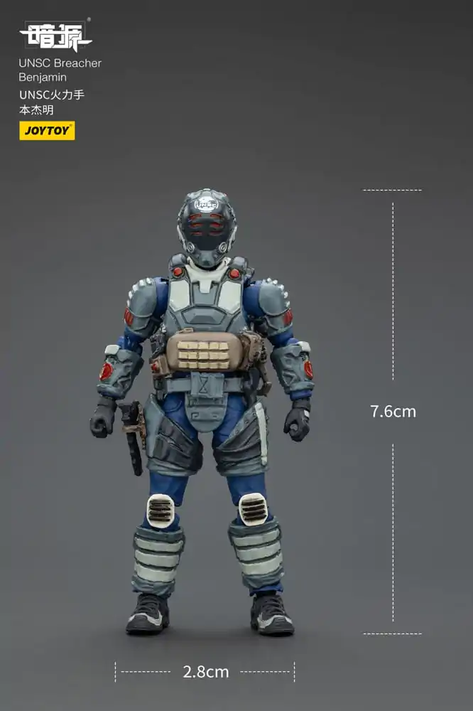 UNSC Dark Source Action Figure Breacher Benjamin 7 cm fotografija proizvoda