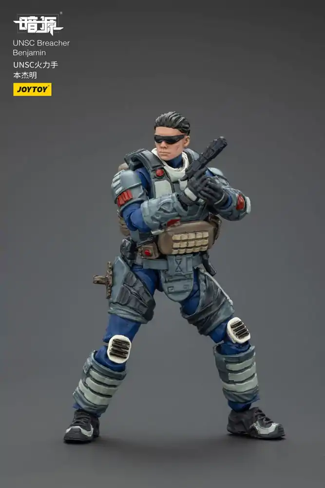 UNSC Dark Source Action Figure Breacher Benjamin 7 cm fotografija proizvoda