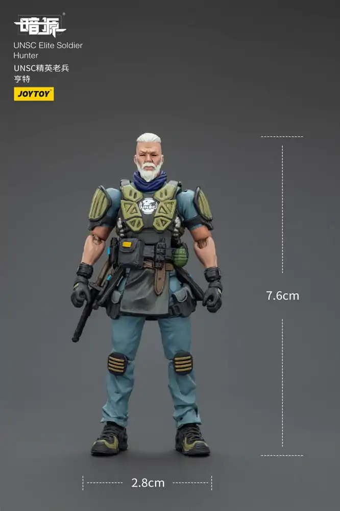 UNSC Dark Source Akcijska figura Elite Soldier Hunter 7 cm fotografija proizvoda