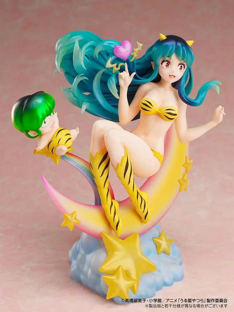 Urusei Yatsura PVC Kip 1/7 Lum & Ten Box Cafe & Space Collaboration 20 cm fotografija proizvoda