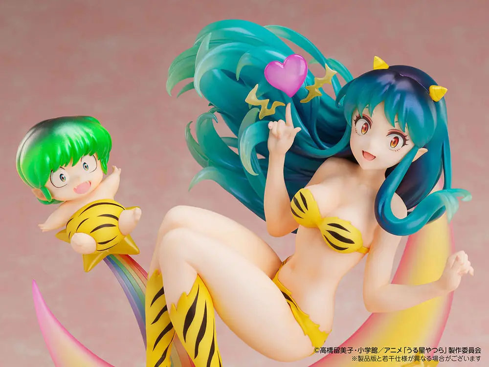 Urusei Yatsura PVC Kip 1/7 Lum & Ten Box Cafe & Space Collaboration 20 cm fotografija proizvoda