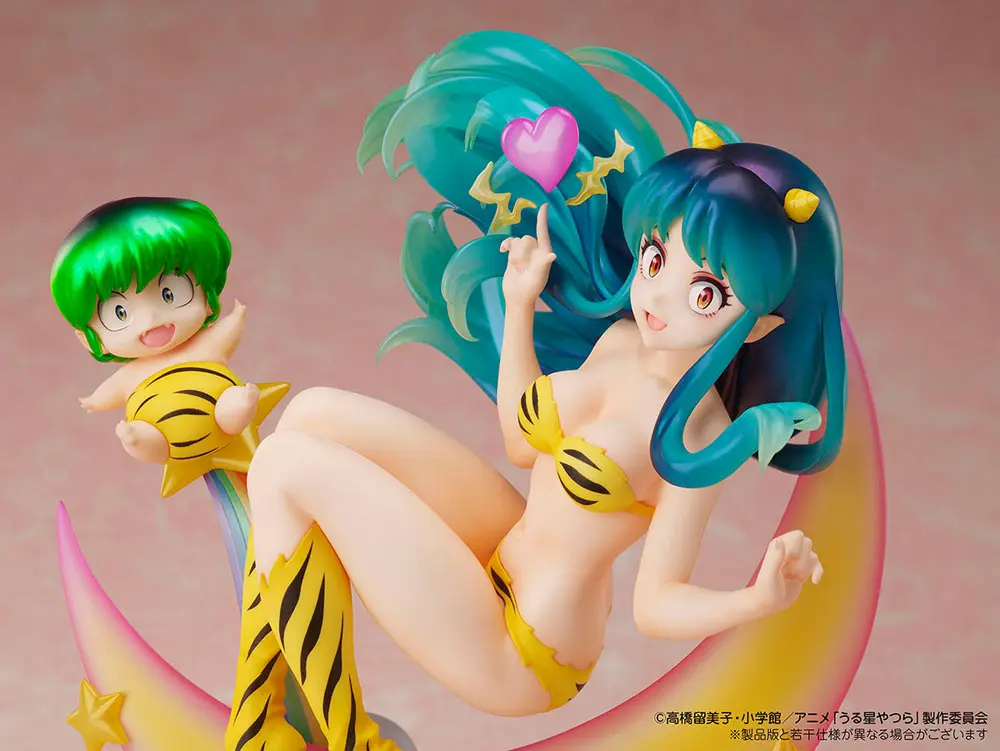 Urusei Yatsura PVC Kip 1/7 Lum & Ten Box Cafe & Space Collaboration 20 cm fotografija proizvoda