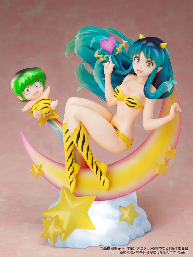 Urusei Yatsura PVC Kip 1/7 Lum & Ten Box Cafe & Space Collaboration 20 cm fotografija proizvoda