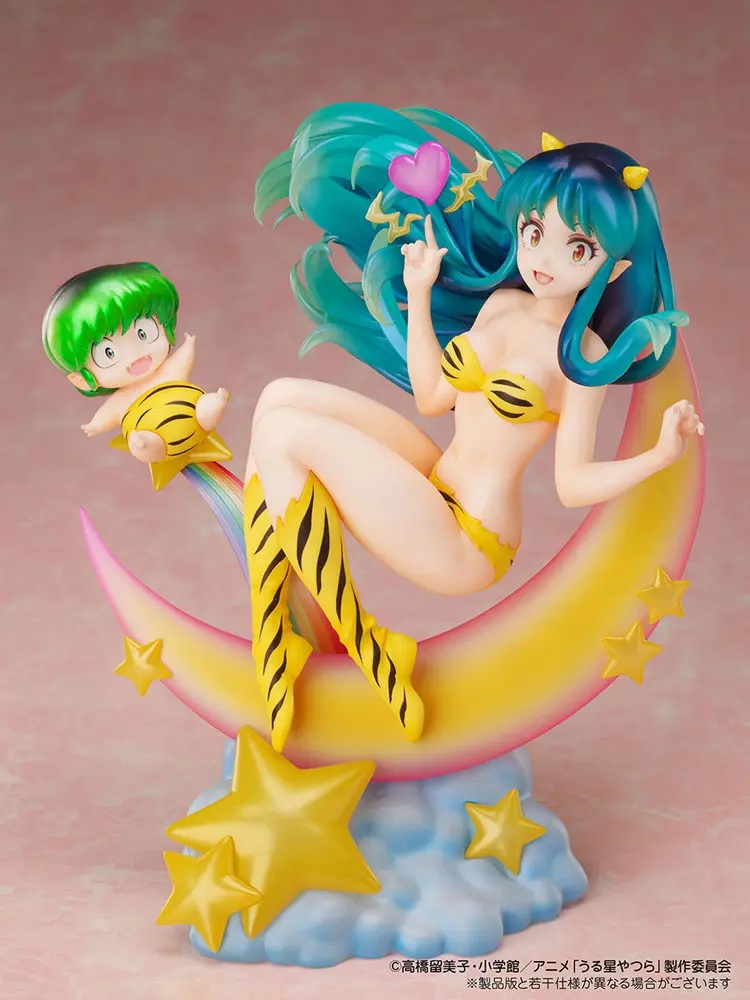 Urusei Yatsura PVC Kip 1/7 Lum & Ten Box Cafe & Space Collaboration 20 cm fotografija proizvoda