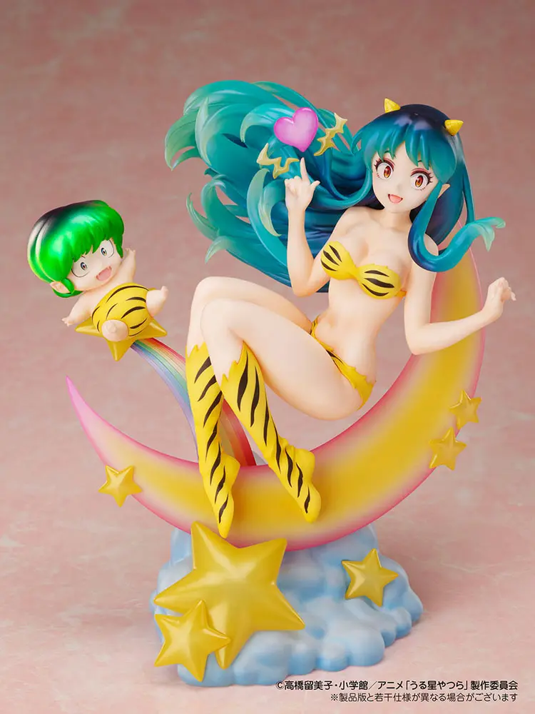 Urusei Yatsura PVC Kip 1/7 Lum & Ten Box Cafe & Space Collaboration 20 cm fotografija proizvoda