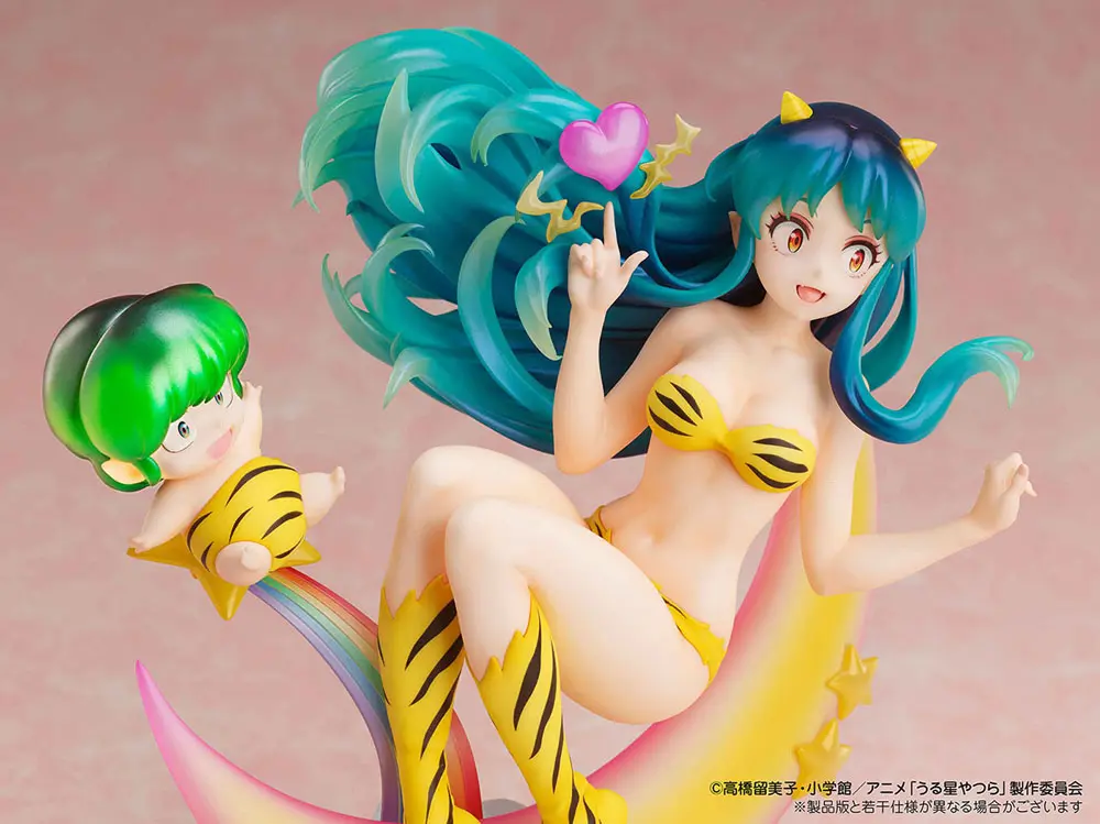 Urusei Yatsura PVC Kip 1/7 Lum & Ten Box Cafe & Space Collaboration 20 cm fotografija proizvoda