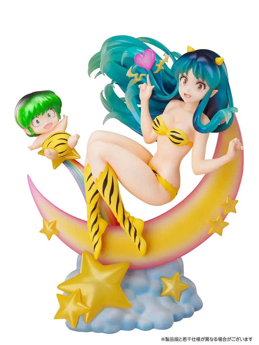 Urusei Yatsura PVC Kip 1/7 Lum & Ten Box Cafe & Space Collaboration 20 cm fotografija proizvoda