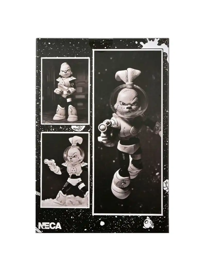 Usagi Yojimbo akcijska figura Space Usagi Yojimbo crno-bijela figura 18 cm fotografija proizvoda