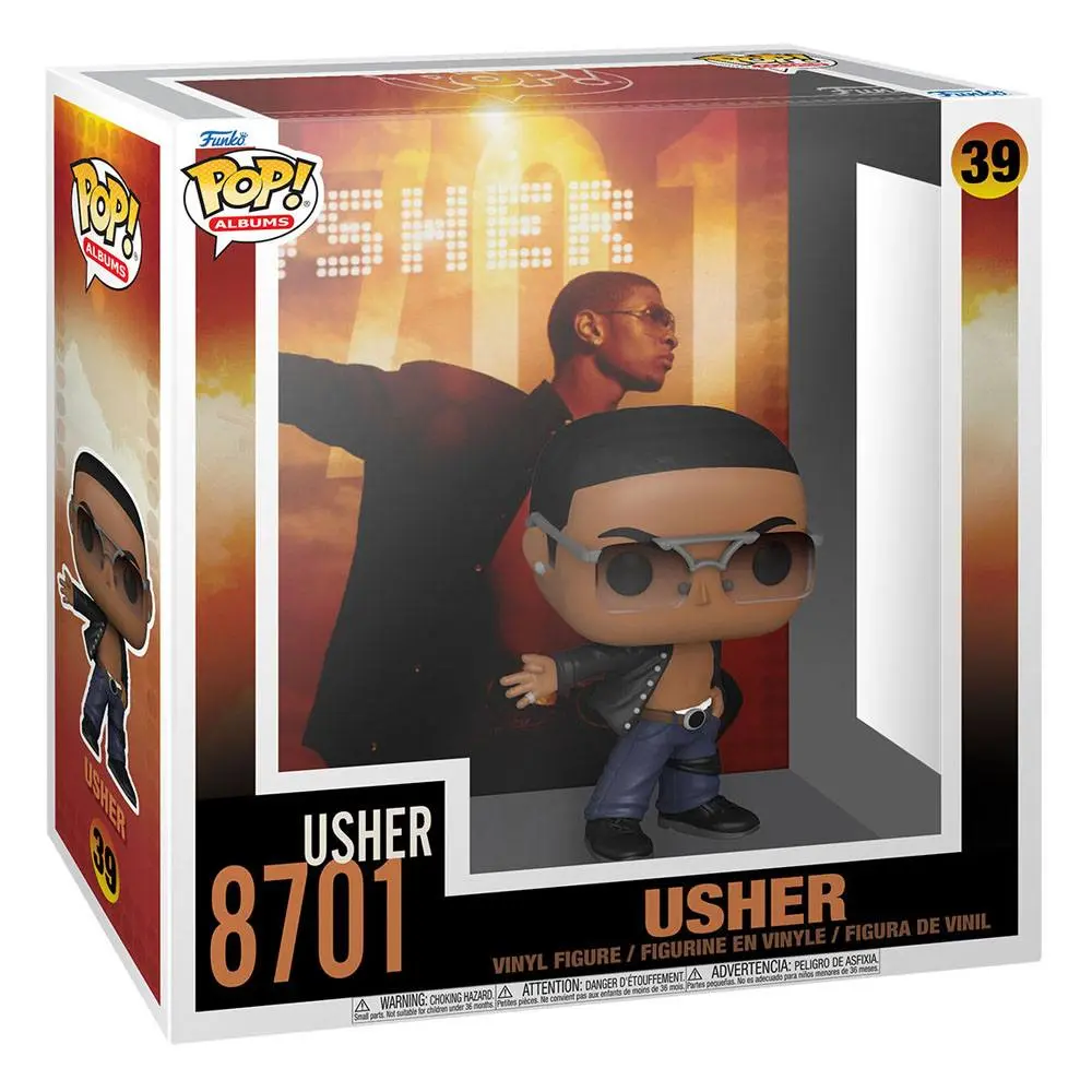 Usher POP! Albums Vinil Figura 8701 9 cm fotografija proizvoda