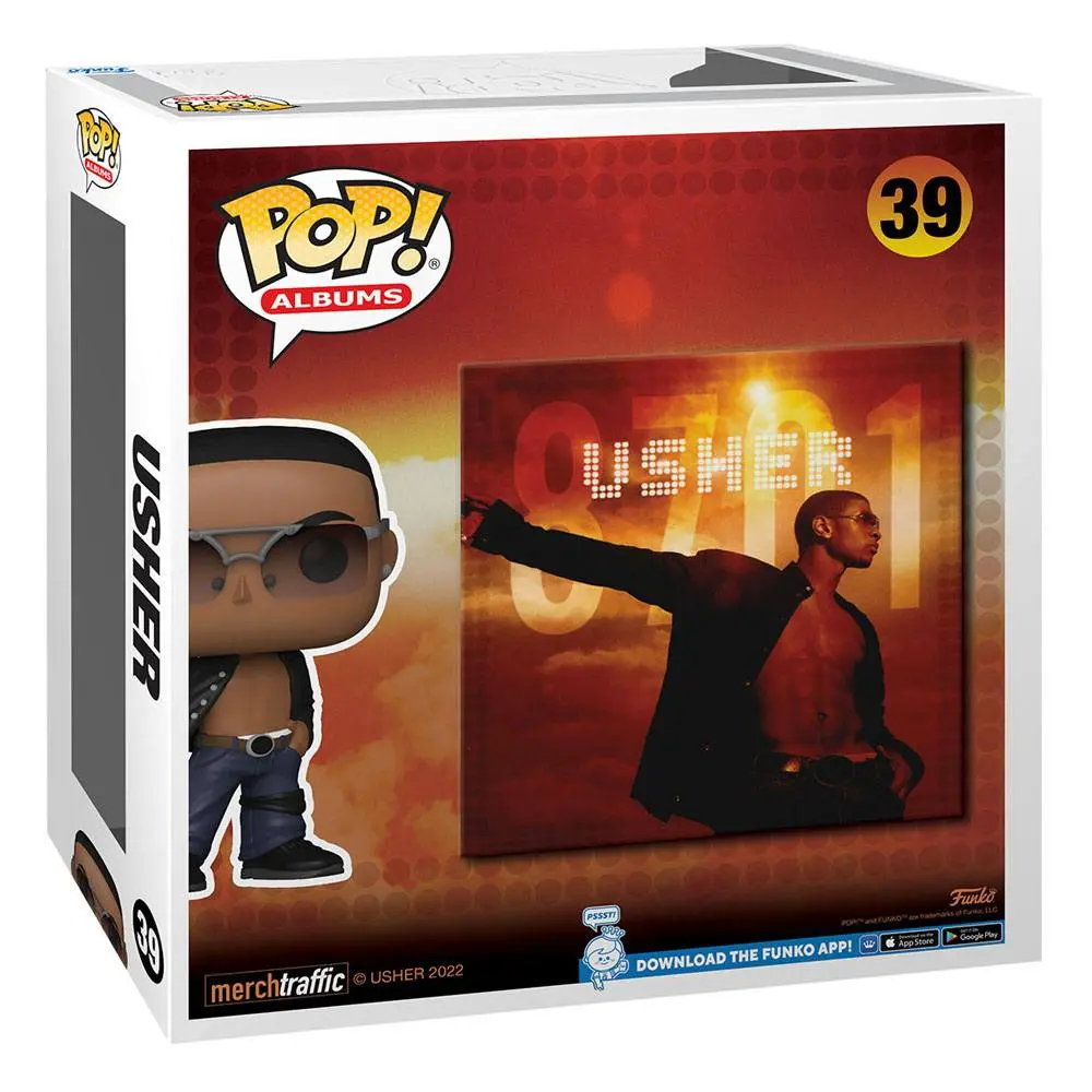 Usher POP! Albums Vinil Figura 8701 9 cm fotografija proizvoda