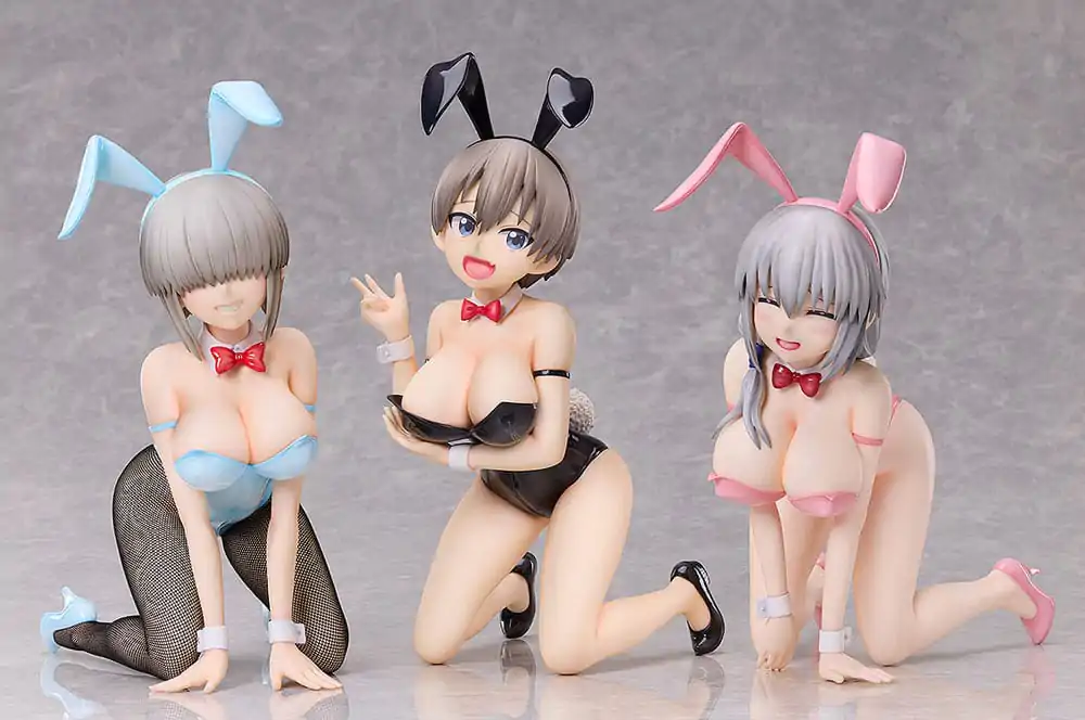 Uzaki-chan Wants to Hang Out! PVC Kip 1/4 Tsuki Uzaki: Bare Leg Bunny Ver. 22 cm fotografija proizvoda