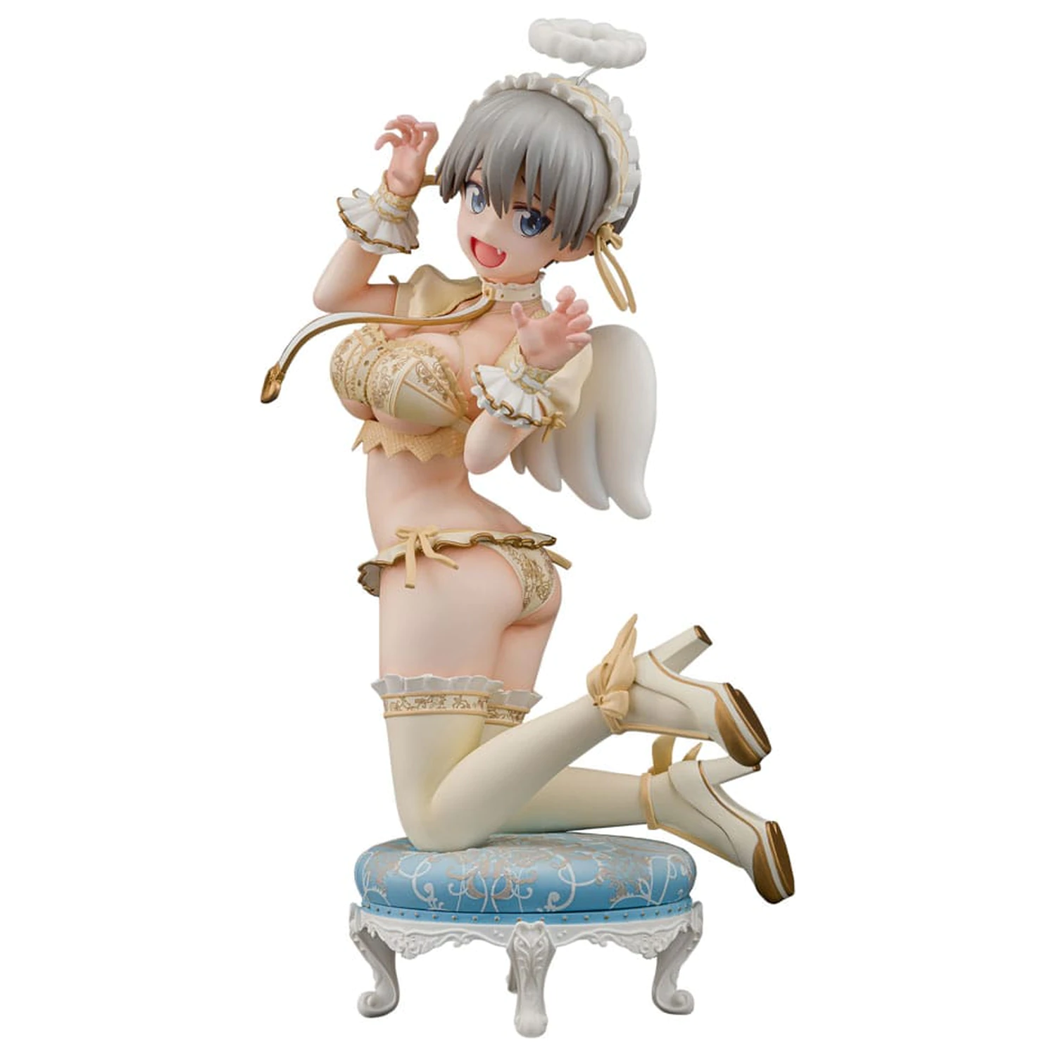 Uzaki-chan Wants to Hang Out! PVC kip 1/7 Hana Uzaki Angel Ver. 19 cm fotografija proizvoda