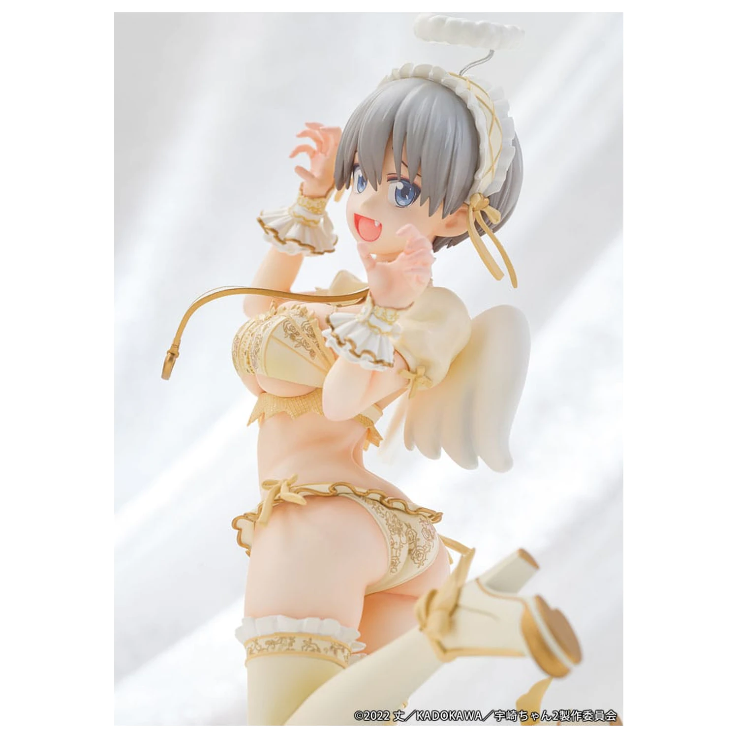 Uzaki-chan Wants to Hang Out! PVC kip 1/7 Hana Uzaki Angel Ver. 19 cm fotografija proizvoda