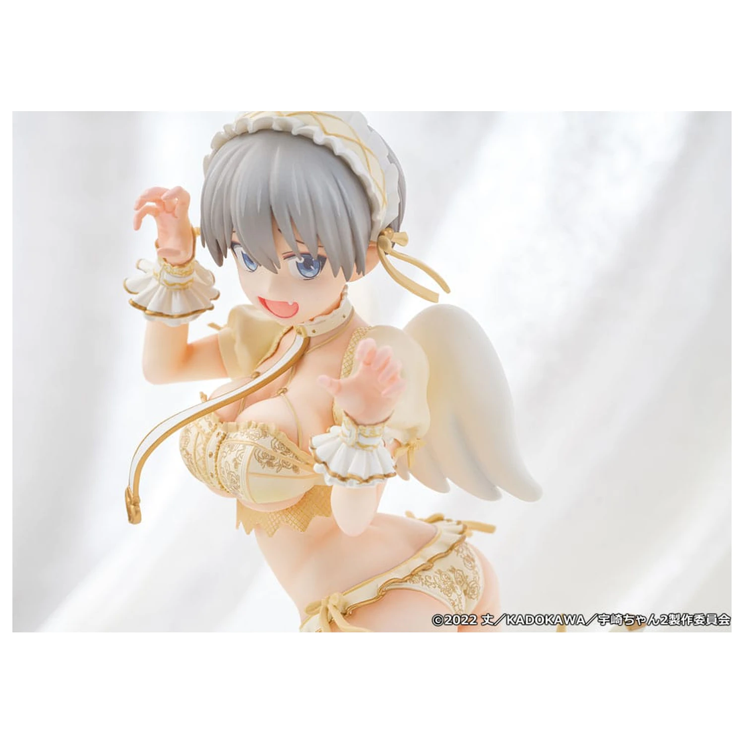Uzaki-chan Wants to Hang Out! PVC kip 1/7 Hana Uzaki Angel Ver. 19 cm fotografija proizvoda