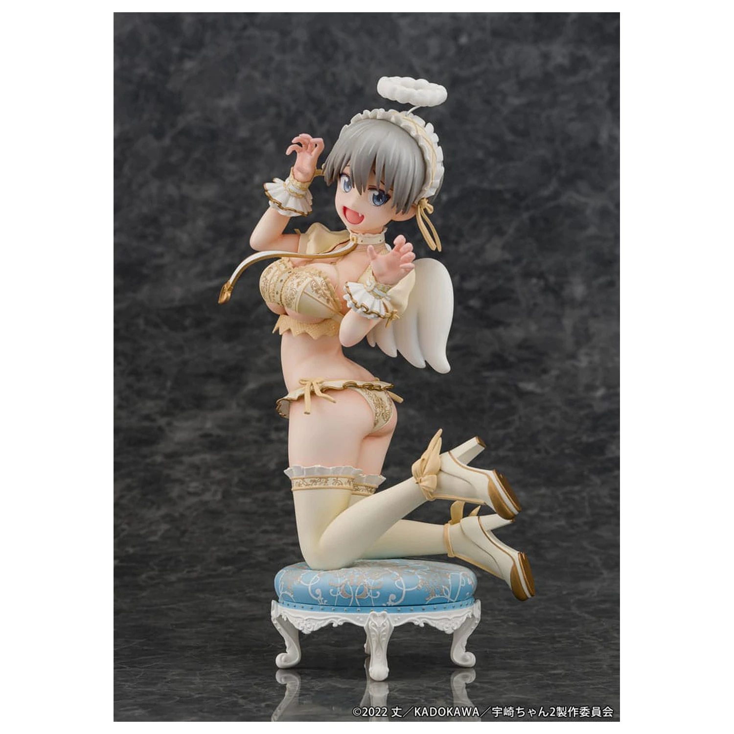 Uzaki-chan Wants to Hang Out! PVC kip 1/7 Hana Uzaki Angel Ver. 19 cm fotografija proizvoda