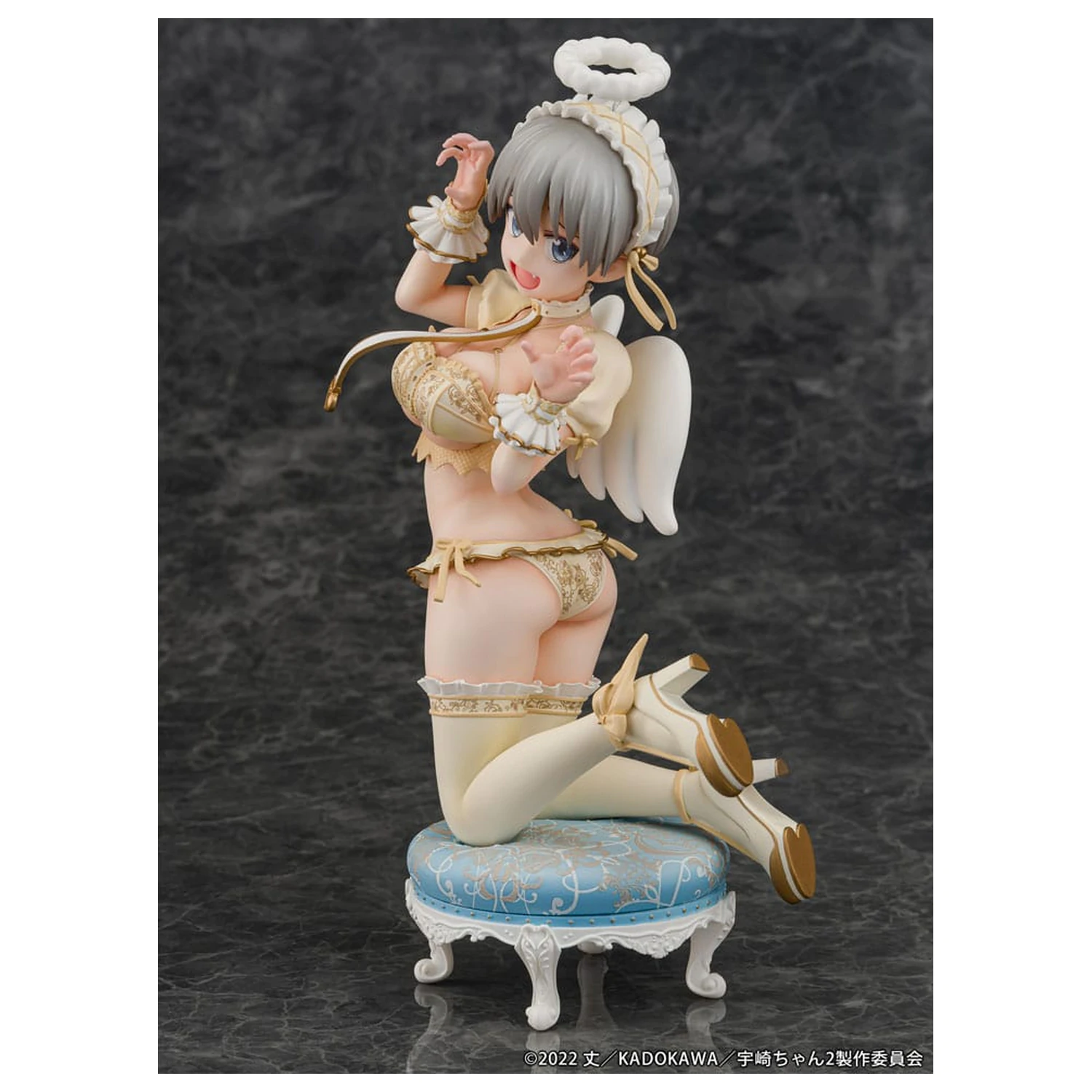 Uzaki-chan Wants to Hang Out! PVC kip 1/7 Hana Uzaki Angel Ver. 19 cm fotografija proizvoda