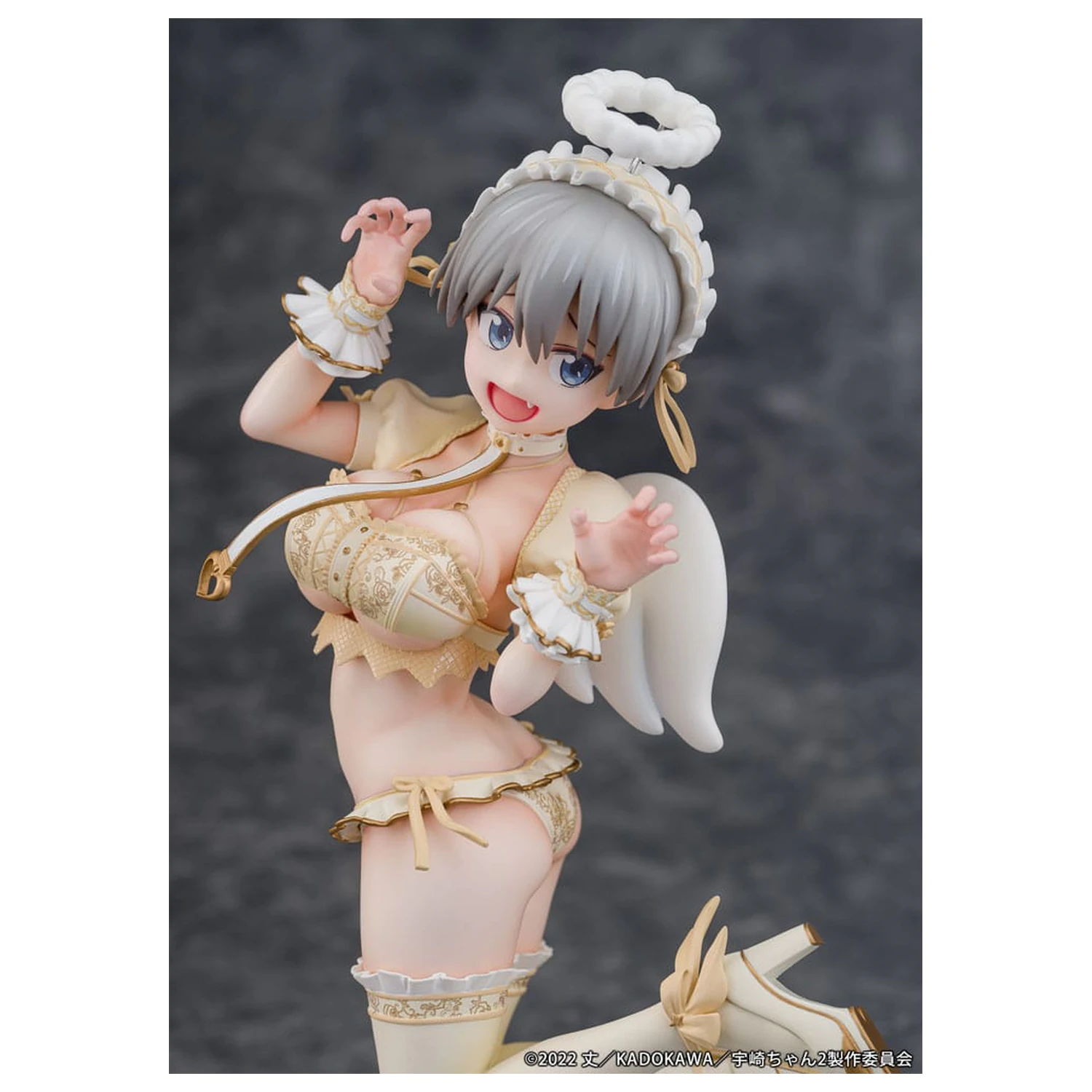 Uzaki-chan Wants to Hang Out! PVC kip 1/7 Hana Uzaki Angel Ver. 19 cm fotografija proizvoda