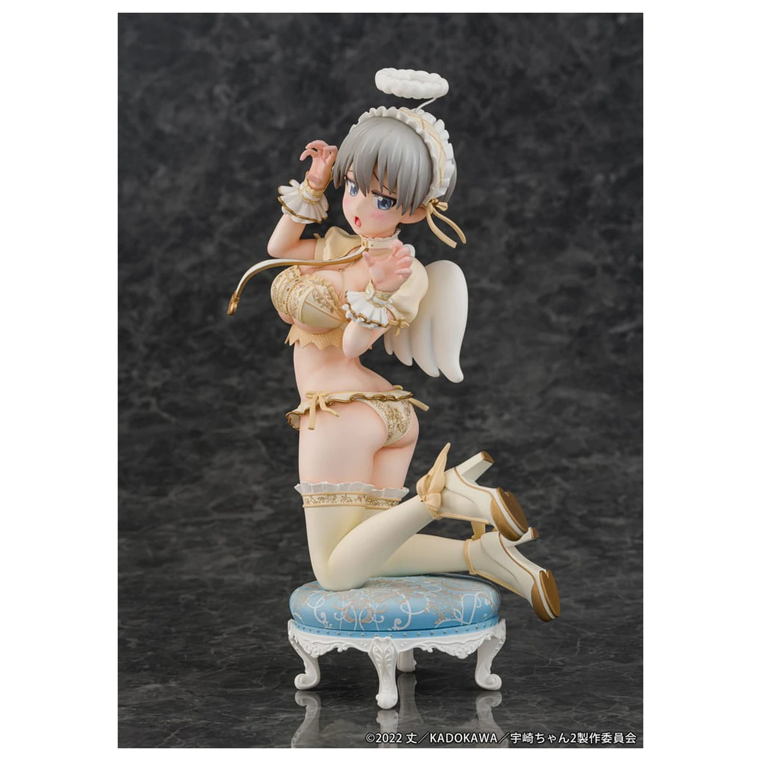 Uzaki-chan Wants to Hang Out! PVC kip 1/7 Hana Uzaki Angel Ver. 19 cm fotografija proizvoda