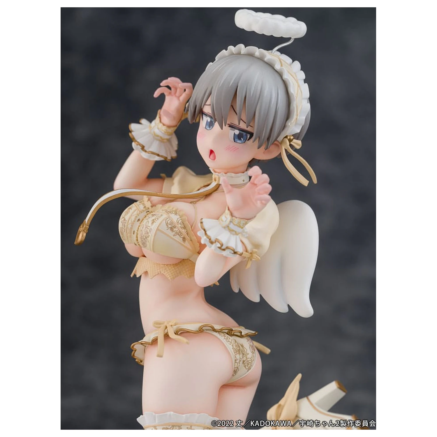 Uzaki-chan Wants to Hang Out! PVC kip 1/7 Hana Uzaki Angel Ver. 19 cm fotografija proizvoda