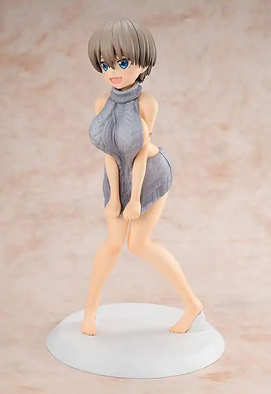 Uzaki-chan Wants to Hang Out! PVC Kip 1/7 Hana Uzaki SUGOI Knitwear Ver. 21 cm fotografija proizvoda