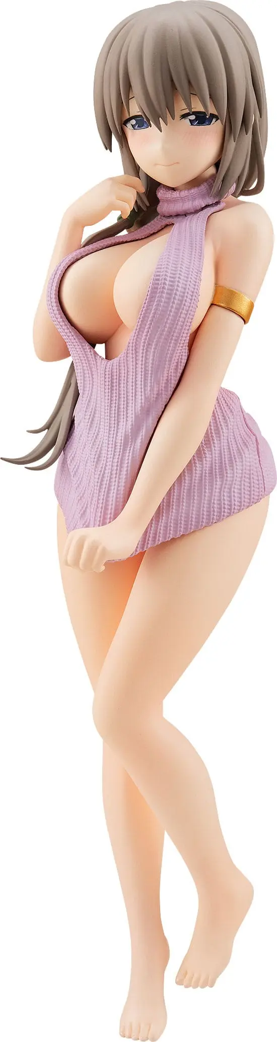 Uzaki-chan Wants to Hang Out! PVC kip 1/7 Tsuki Uzaki Sugoi Knitwear Ver. 20 cm fotografija proizvoda