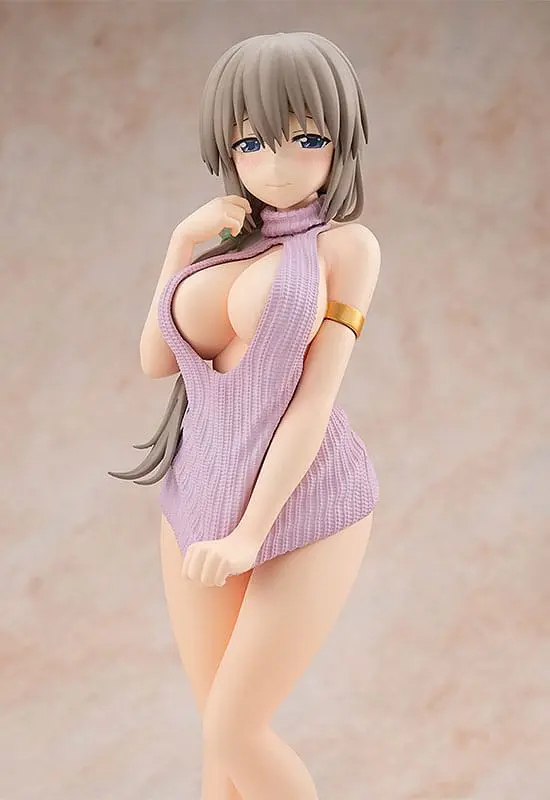 Uzaki-chan Wants to Hang Out! PVC kip 1/7 Tsuki Uzaki Sugoi Knitwear Ver. 20 cm fotografija proizvoda