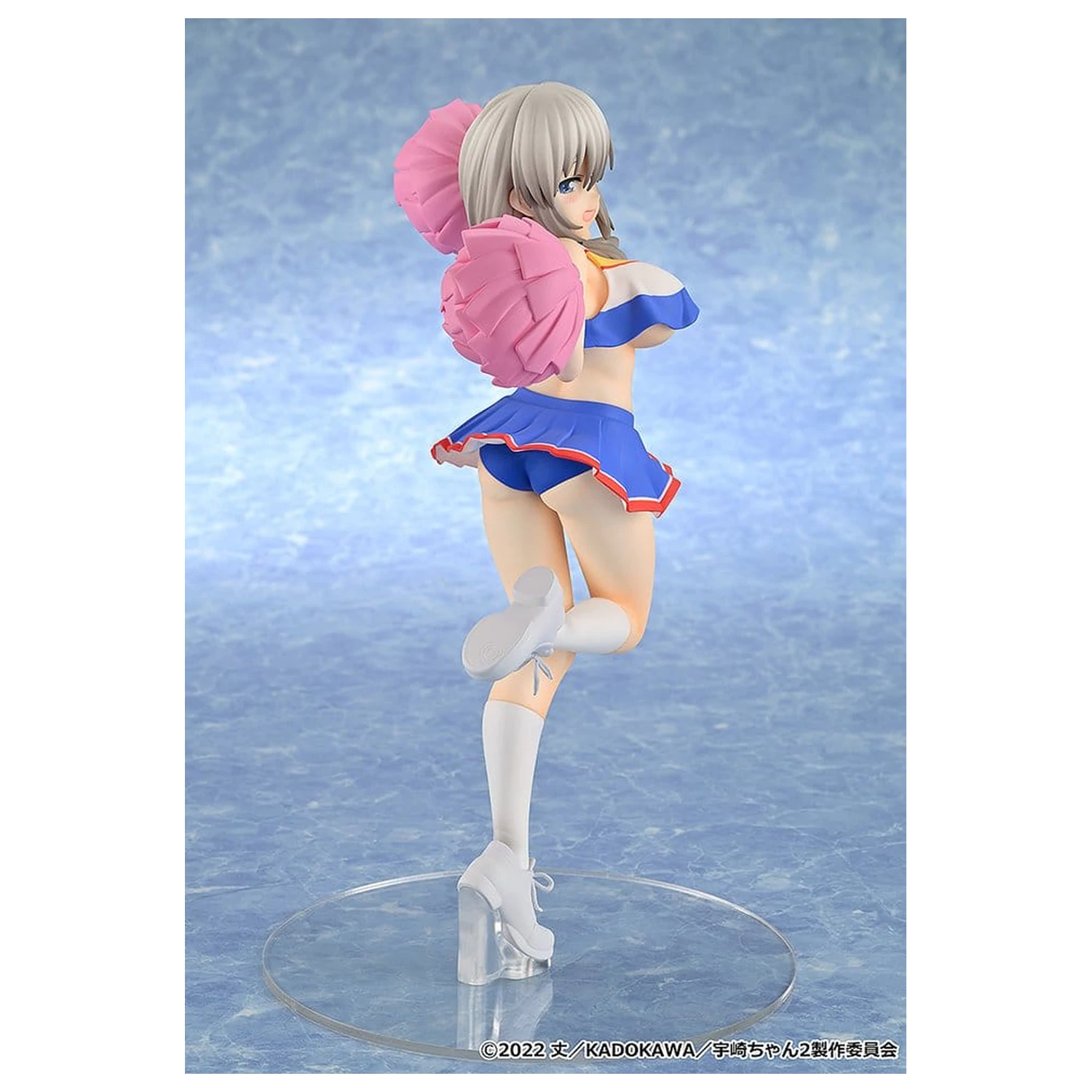 Uzaki-chan Wants to Hang Out! 2nd Season PVC figura 1/7 Tsuki Uzaki: Cheerleader Ver. 23 cm fotografija proizvoda