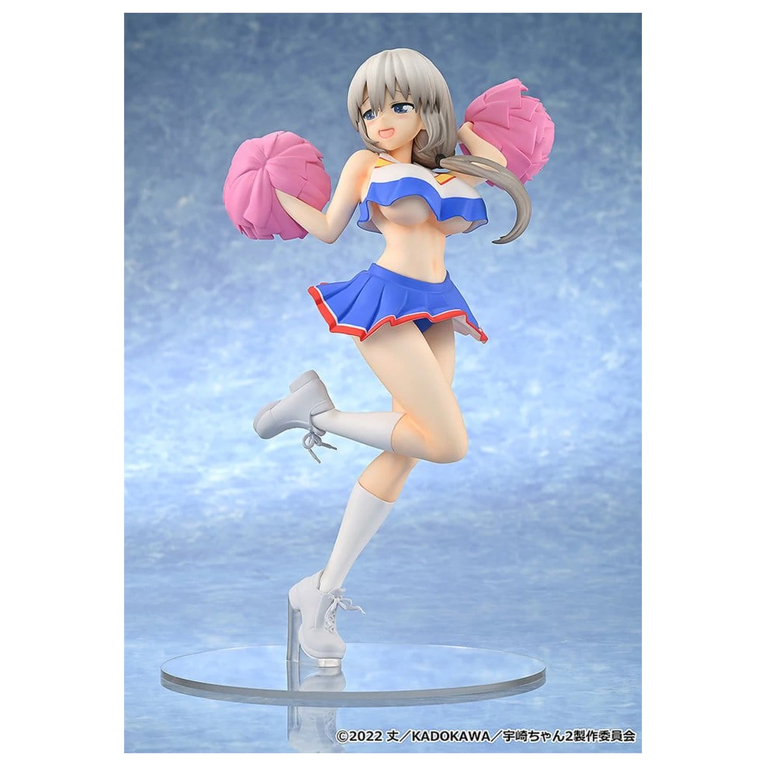 Uzaki-chan Wants to Hang Out! 2nd Season PVC figura 1/7 Tsuki Uzaki: Cheerleader Ver. 23 cm fotografija proizvoda