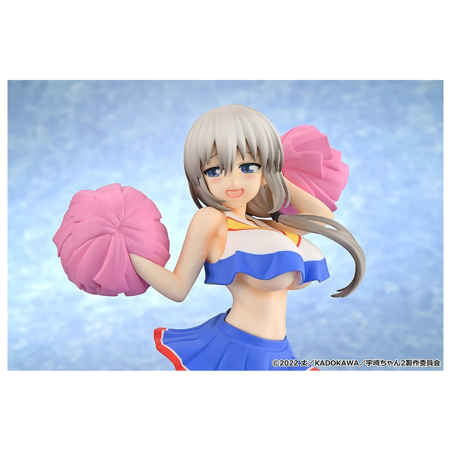 Uzaki-chan Wants to Hang Out! 2nd Season PVC figura 1/7 Tsuki Uzaki: Cheerleader Ver. 23 cm fotografija proizvoda