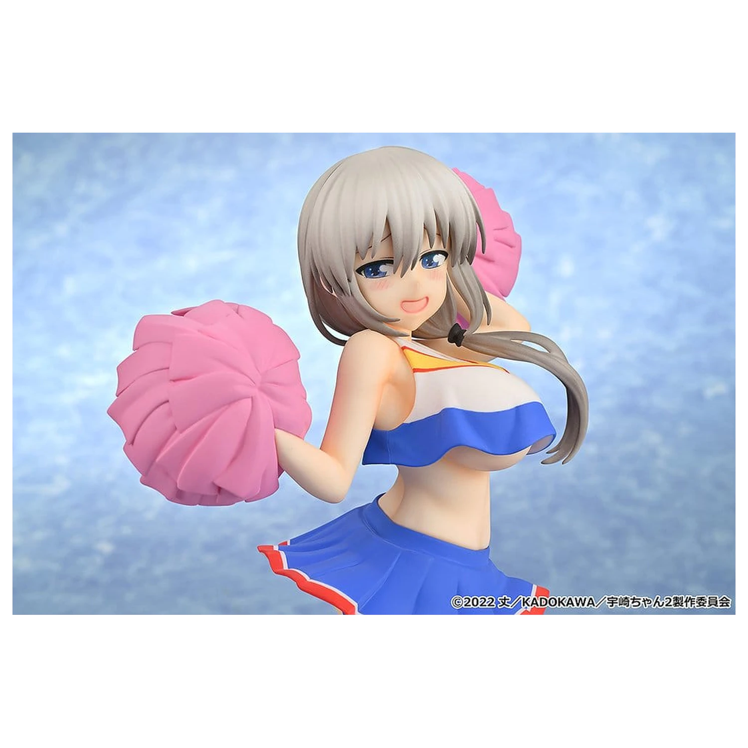 Uzaki-chan Wants to Hang Out! 2nd Season PVC figura 1/7 Tsuki Uzaki: Cheerleader Ver. 23 cm fotografija proizvoda