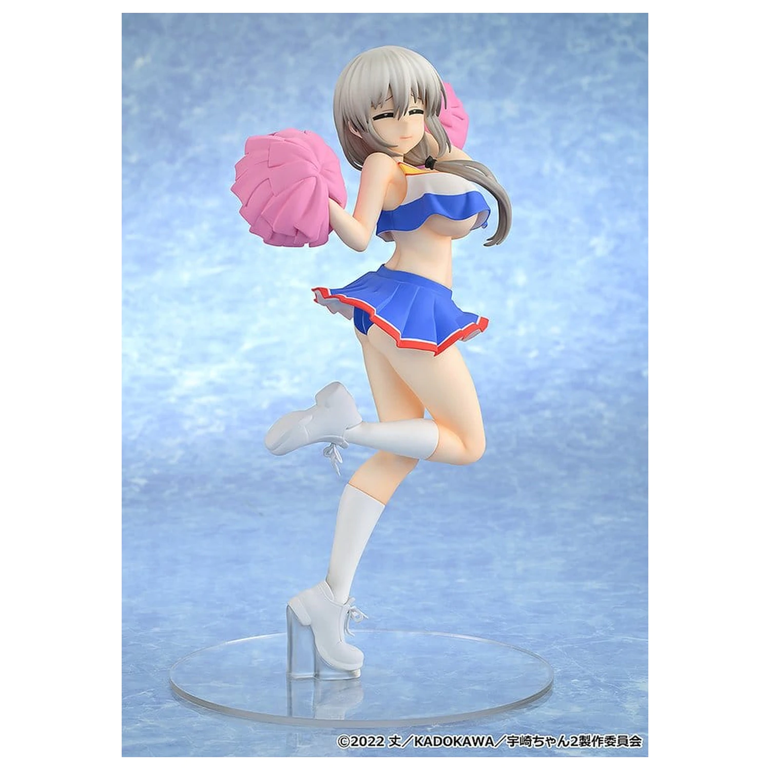 Uzaki-chan Wants to Hang Out! 2nd Season PVC figura 1/7 Tsuki Uzaki: Cheerleader Ver. 23 cm fotografija proizvoda