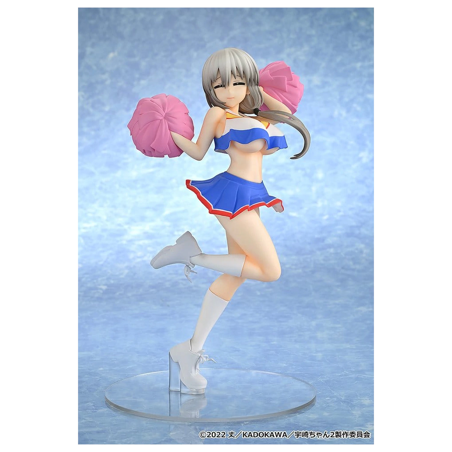 Uzaki-chan Wants to Hang Out! 2nd Season PVC figura 1/7 Tsuki Uzaki: Cheerleader Ver. 23 cm fotografija proizvoda