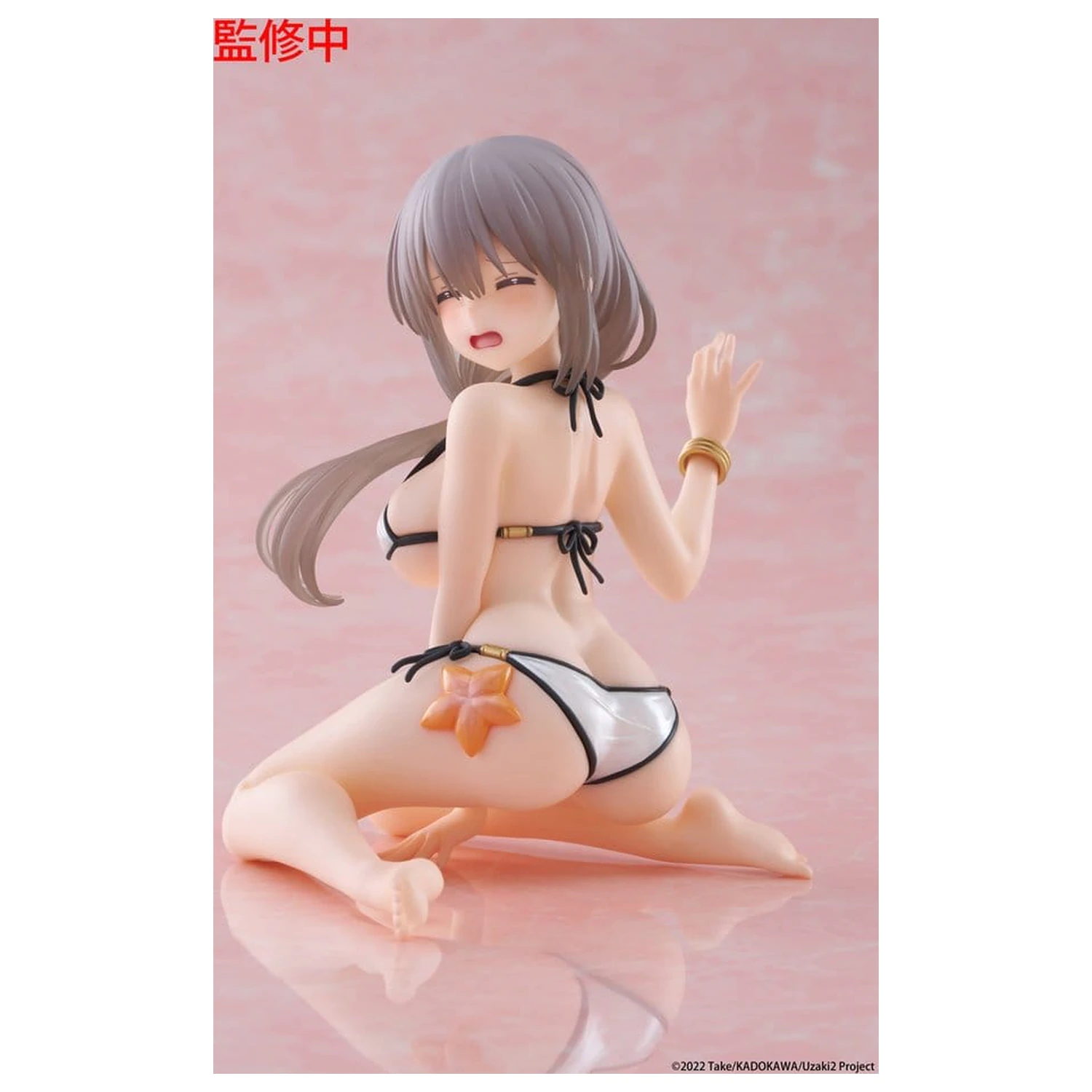 Uzaki-chan Wants to Hang Out! PVC statua stolna slatka figura Tsuki Uzaki (Swimwear Ver.) 13 cm fotografija proizvoda
