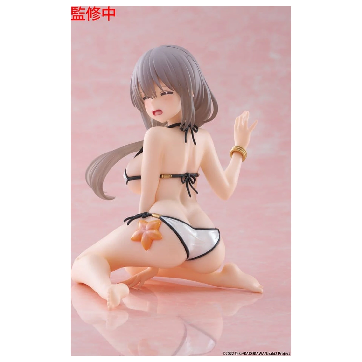 Uzaki-chan Wants to Hang Out! PVC statua stolna slatka figura Tsuki Uzaki (Swimwear Ver.) 13 cm fotografija proizvoda