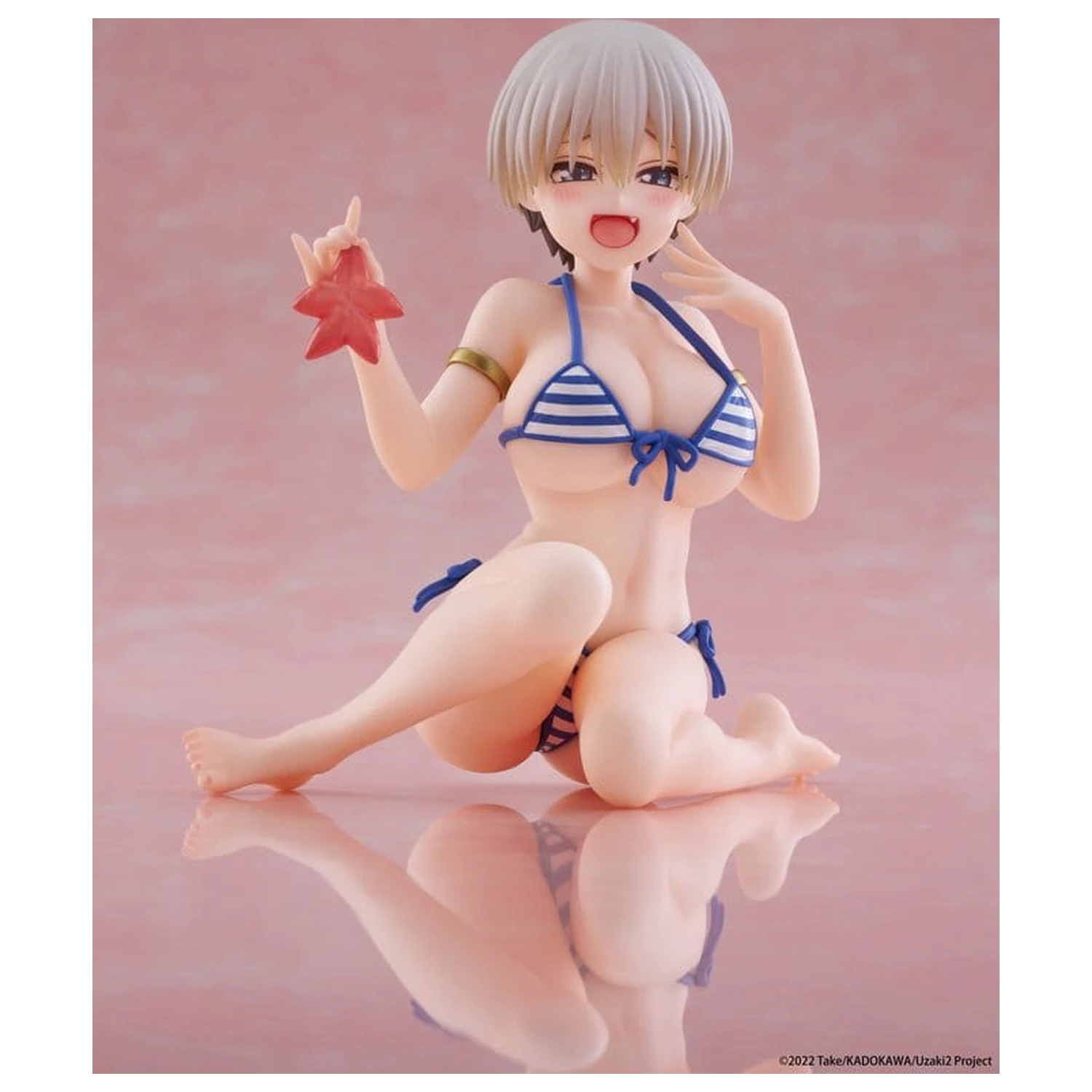 Uzaki-chan Wants to Hang Out! Desktop Cute PVC figura Hana Uzaki (Swim wear Ver.) 13 cm fotografija proizvoda