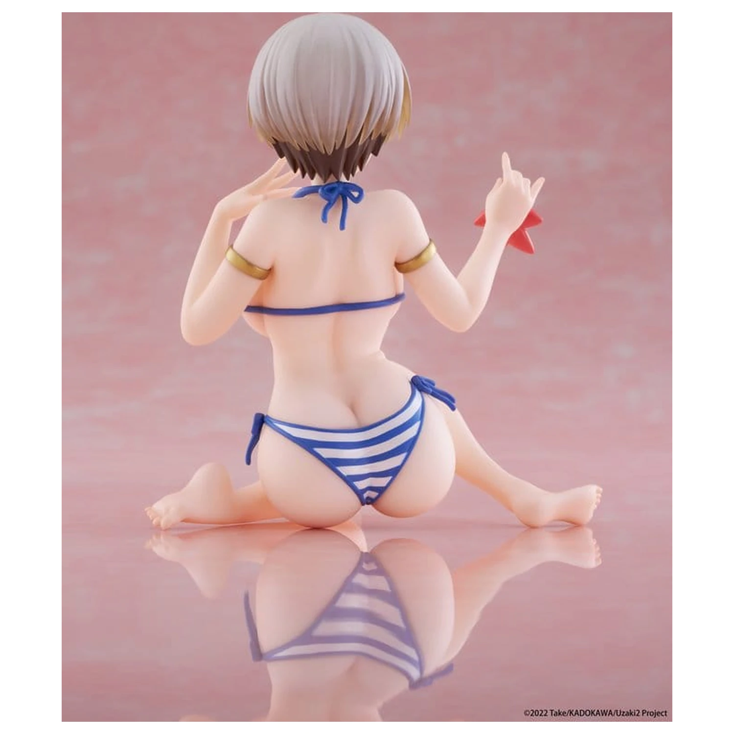 Uzaki-chan Wants to Hang Out! Desktop Cute PVC figura Hana Uzaki (Swim wear Ver.) 13 cm fotografija proizvoda