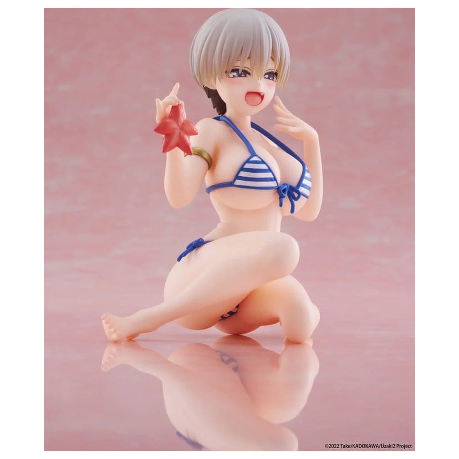 Uzaki-chan Wants to Hang Out! Desktop Cute PVC figura Hana Uzaki (Swim wear Ver.) 13 cm fotografija proizvoda