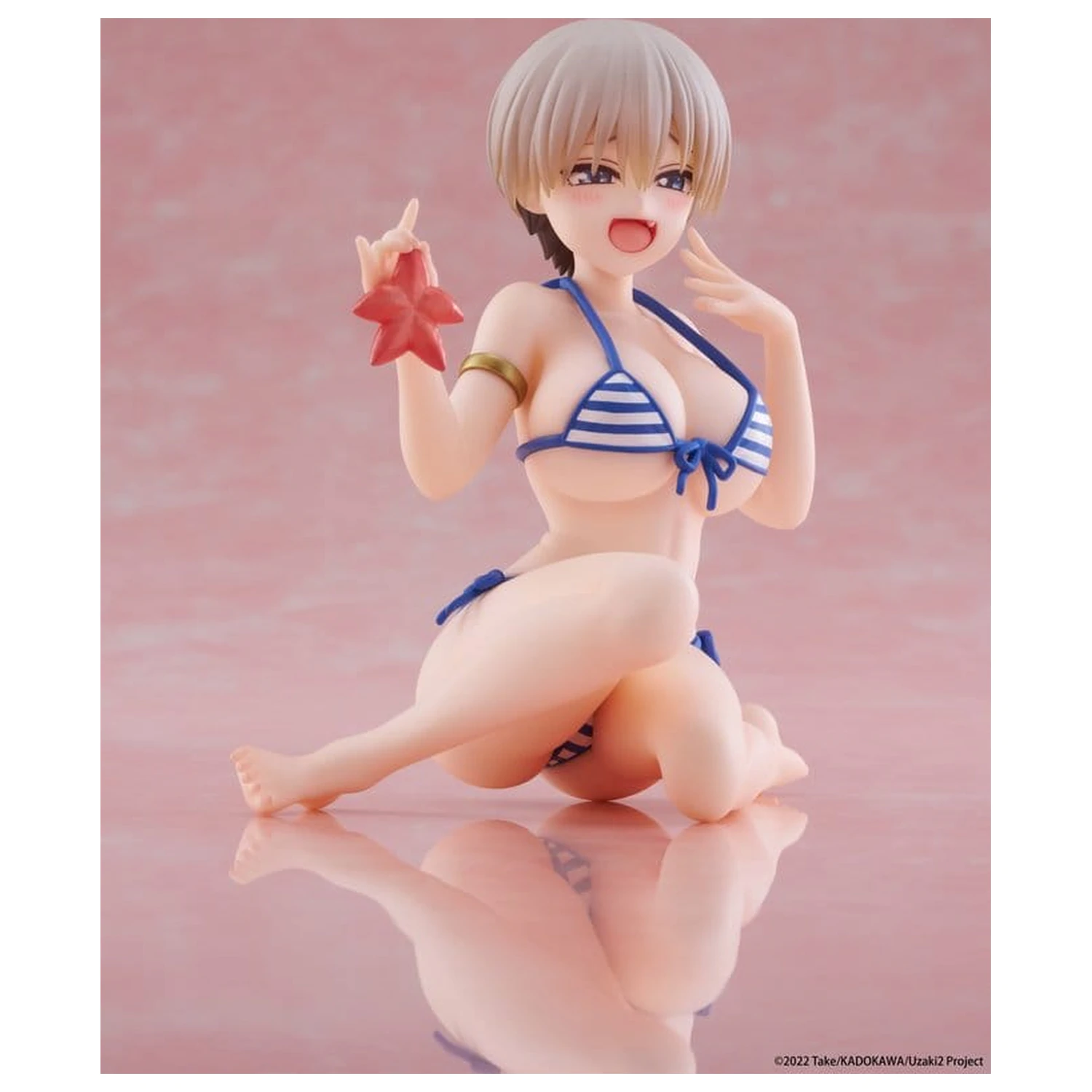 Uzaki-chan Wants to Hang Out! Desktop Cute PVC figura Hana Uzaki (Swim wear Ver.) 13 cm fotografija proizvoda