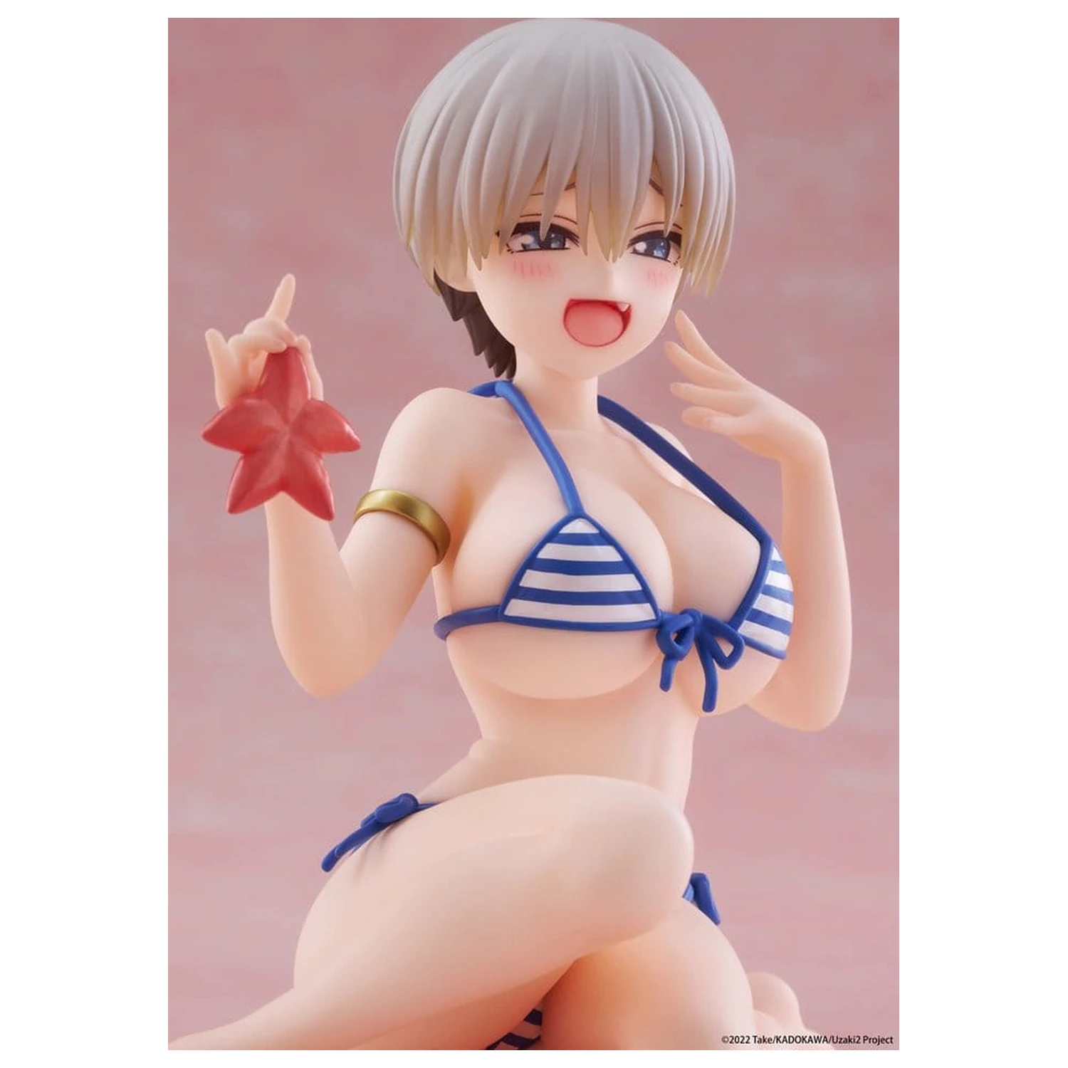 Uzaki-chan Wants to Hang Out! Desktop Cute PVC figura Hana Uzaki (Swim wear Ver.) 13 cm fotografija proizvoda