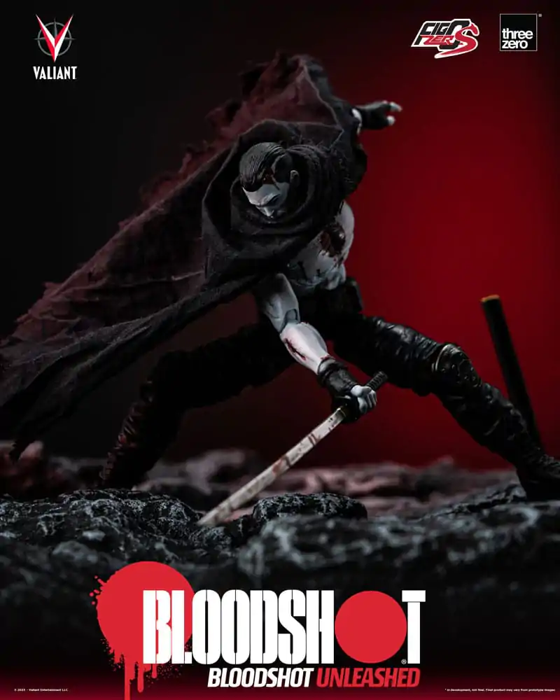 Valiant Comics FigZero S akcijska figura 1/12 Bloodshot Unleashed 15 cm fotografija proizvoda