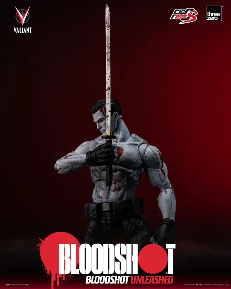 Valiant Comics FigZero S akcijska figura 1/12 Bloodshot Unleashed 15 cm fotografija proizvoda