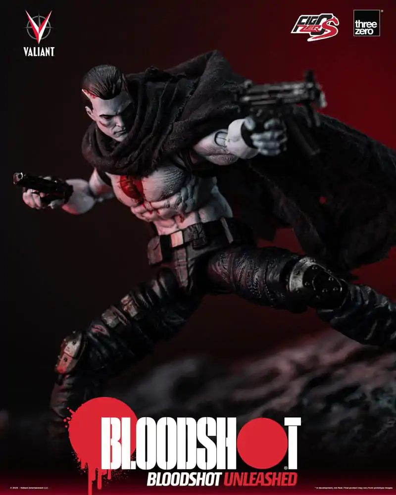 Valiant Comics FigZero S akcijska figura 1/12 Bloodshot Unleashed 15 cm fotografija proizvoda