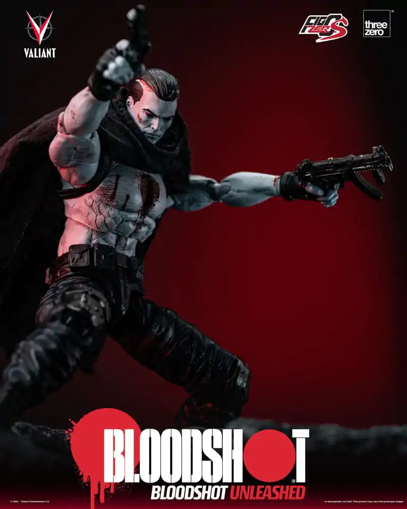 Valiant Comics FigZero S akcijska figura 1/12 Bloodshot Unleashed 15 cm fotografija proizvoda