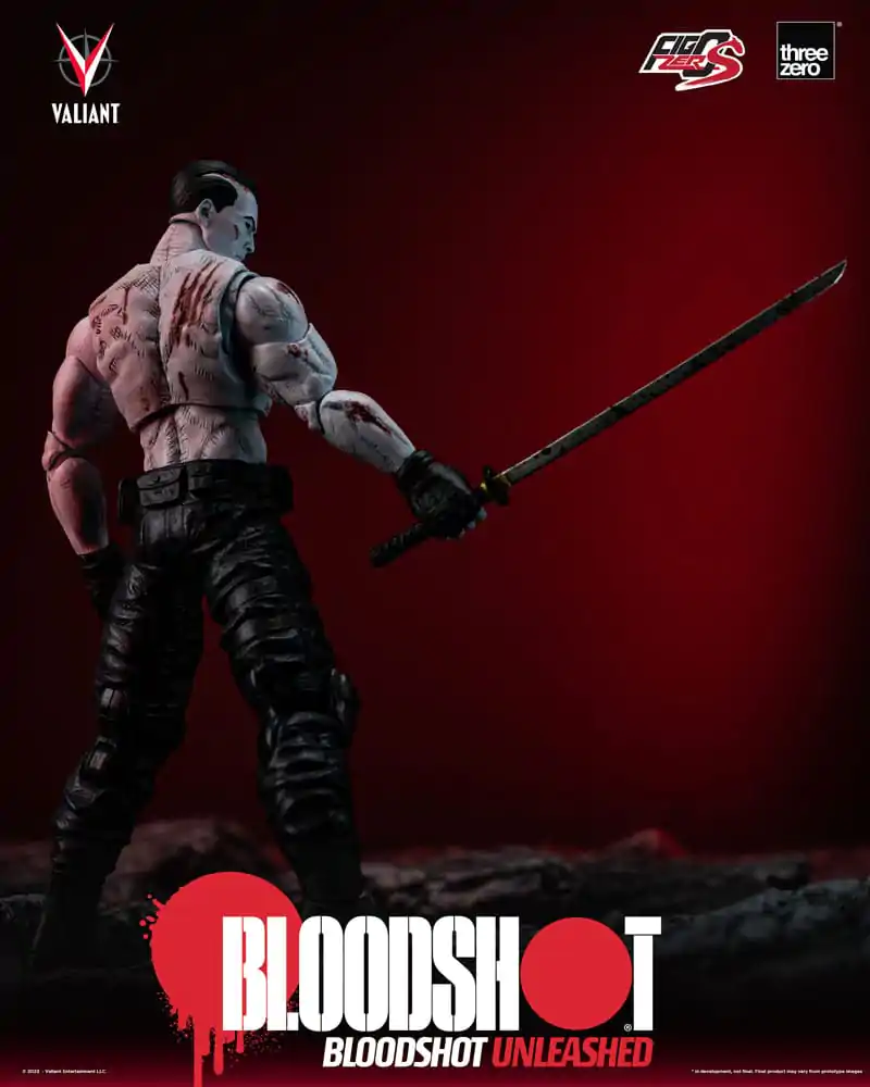 Valiant Comics FigZero S akcijska figura 1/12 Bloodshot Unleashed 15 cm fotografija proizvoda
