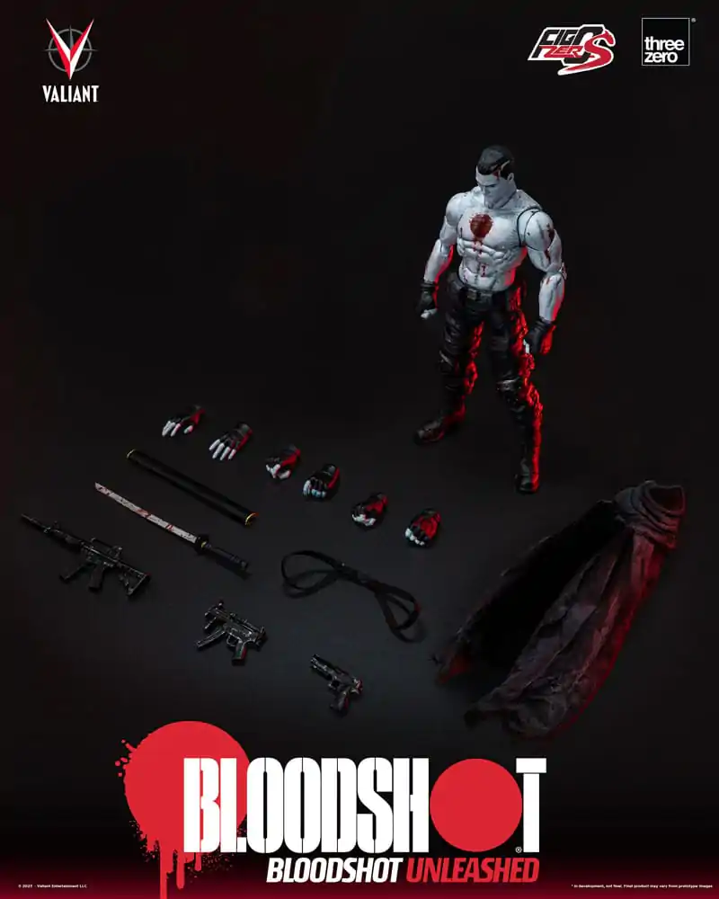 Valiant Comics FigZero S akcijska figura 1/12 Bloodshot Unleashed 15 cm fotografija proizvoda