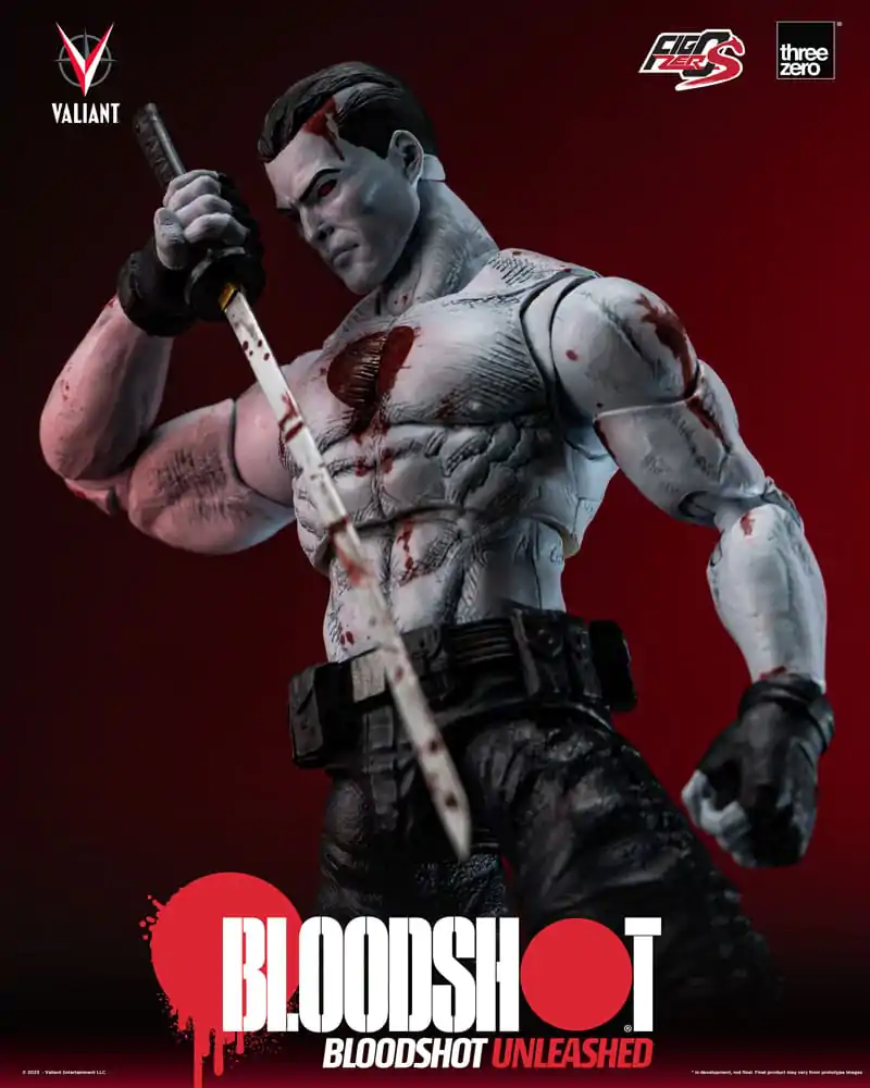 Valiant Comics FigZero S akcijska figura 1/12 Bloodshot Unleashed 15 cm fotografija proizvoda