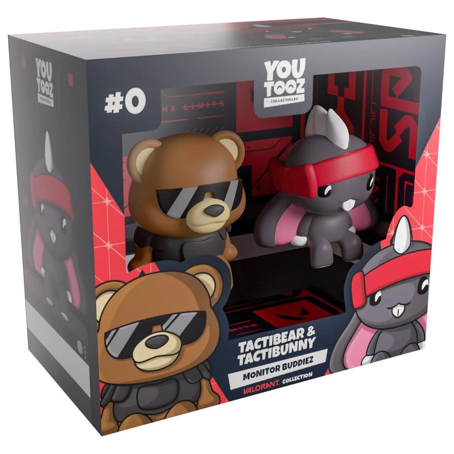 Valorant Vinyl Figure TactiBear & TactiBunny 6 cm fotografija proizvoda