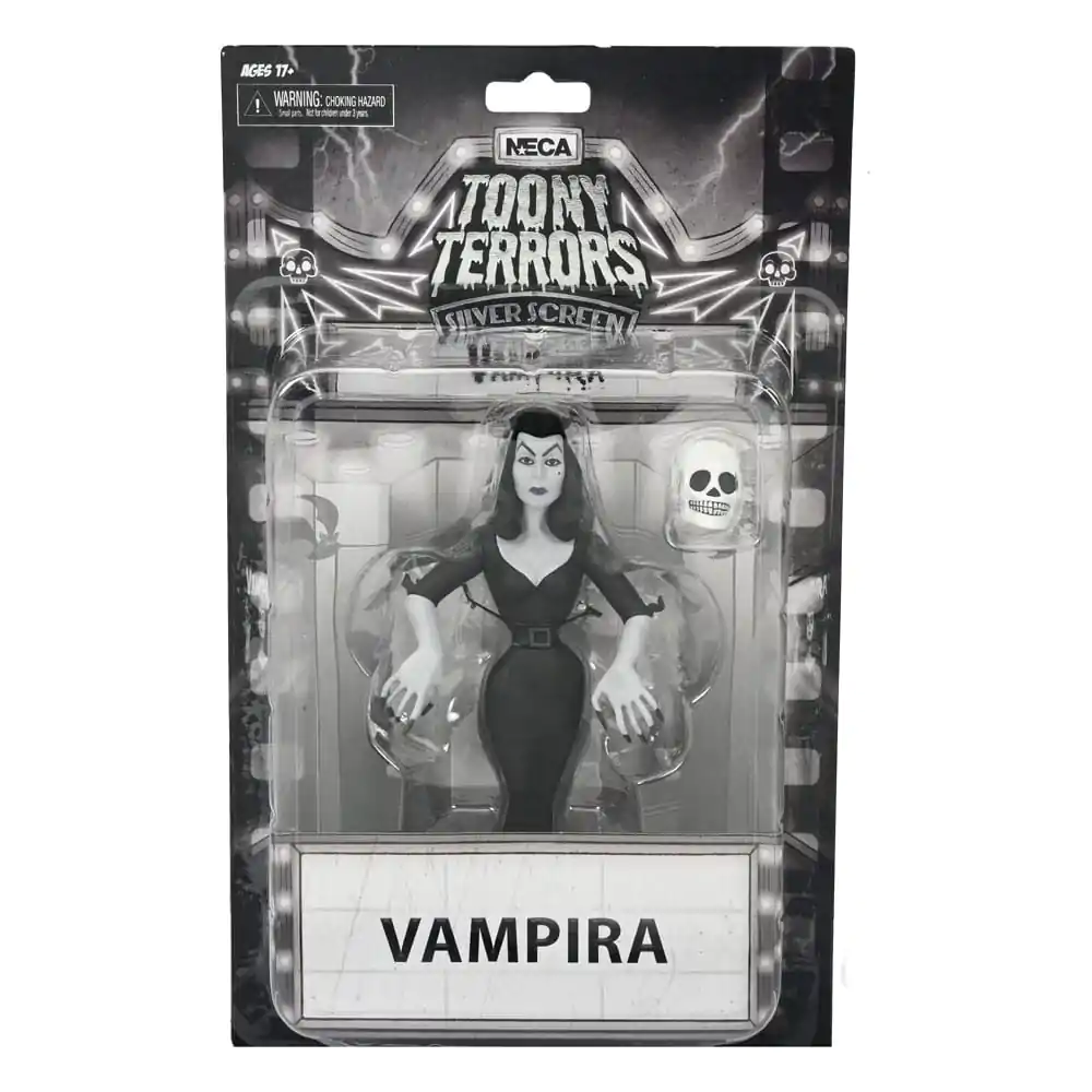 Vampira Toony Terrors akcijska figura Vampira Silver Screen Edition 15 cm fotografija proizvoda