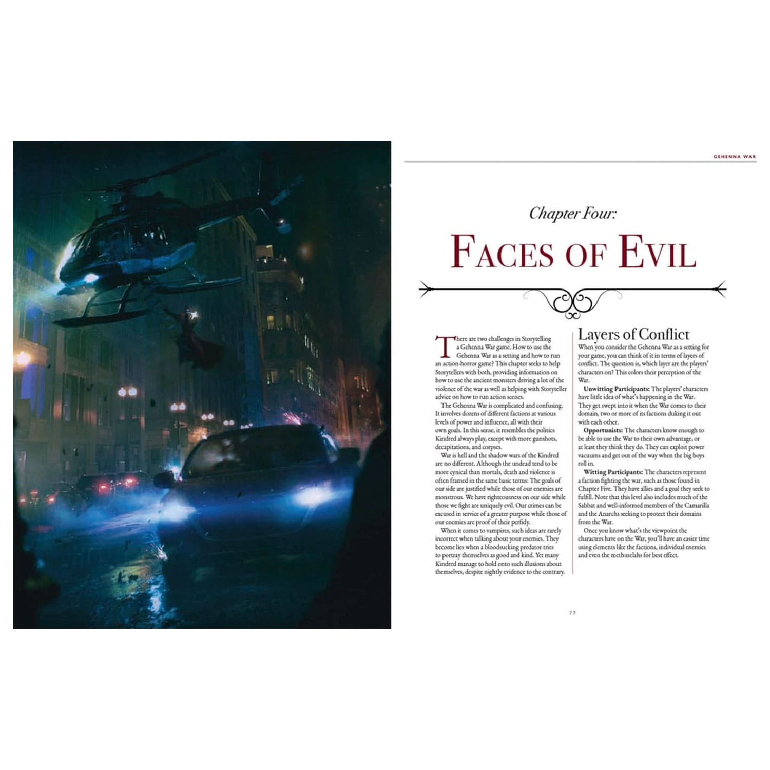 Vampire: The Masquerade 5th Edition RPG knjiga Gehenna War Sourcebook *engleska verzija* fotografija proizvoda